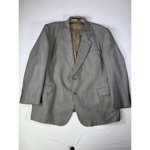 Fenzia Blazer Mens R 50/46 100% Wool Tweed Sport Coat Suit Jacket Timeless